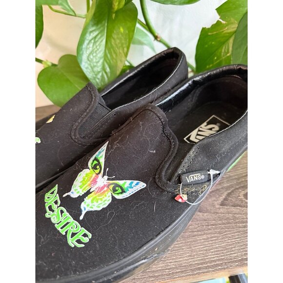 VANS women’s size 8.5 / men’s size 7 DESIRE platform flats - Picture 4 of 10